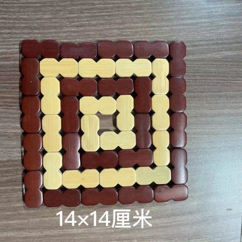 速发防烫桌垫竹制隔垫垫桌垫耐餐垫大号砂锅盘家用菜垫杯餐餐子垫
