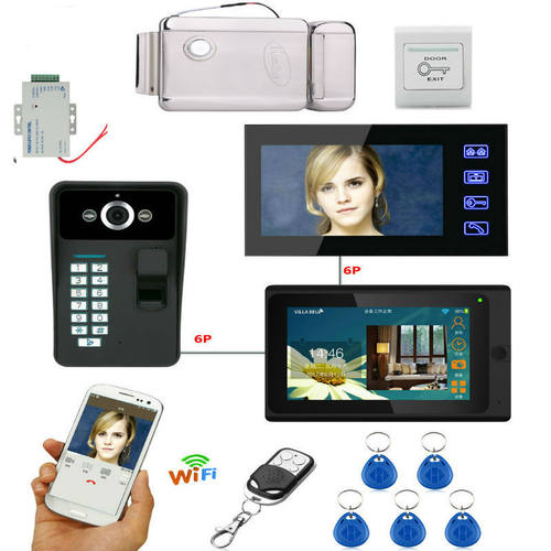 速发Securite 7 W Moirs Wiryd/Wirele 2ifi Video Door Ph