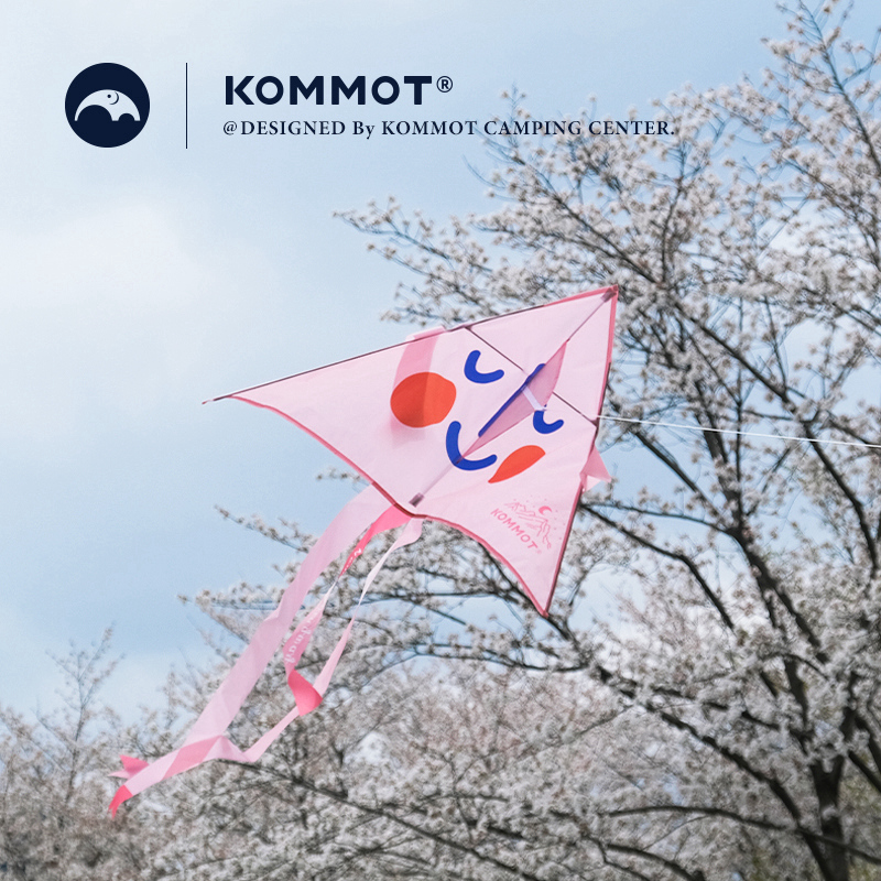 速发MMOT牧彻户外风筝公园露野营餐儿童玩具微风易飞可爱小风筝