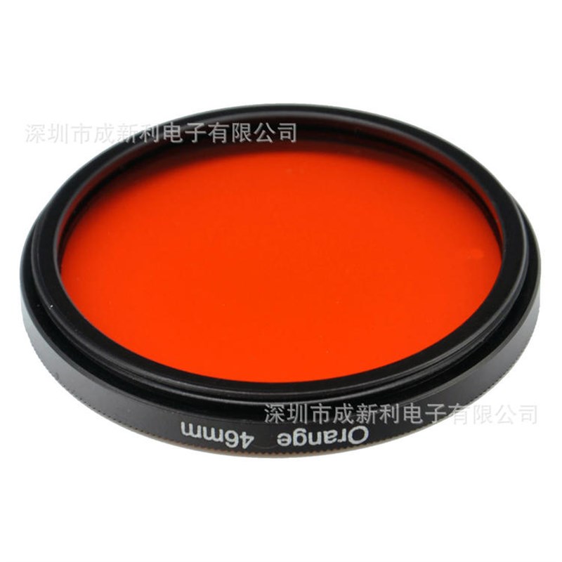 速发4滤mm 橙色滤镜 全色滤镜 颜色镜 单反滤镜 6色镜 Orage