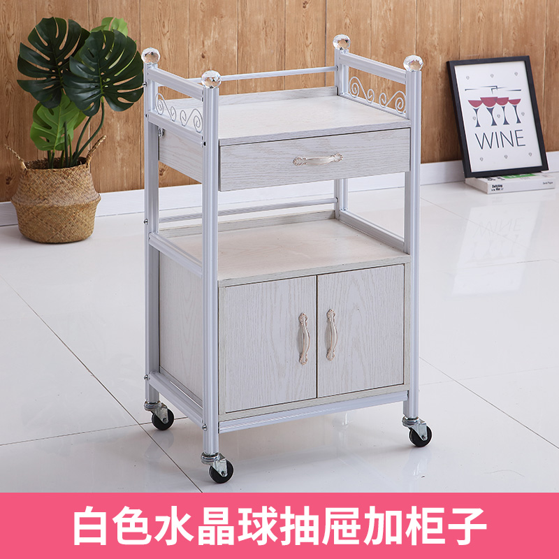 速发欧式车院小推车三车移动手工车推具层理发店美发车置物架