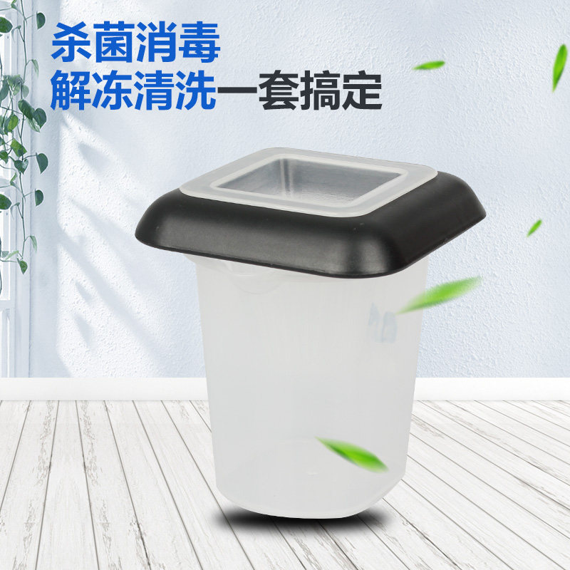 速发喂隆达鱼缸喂食漏红虫杯血虫杯线虫杯鱼缸艾食器斗溶解投食圈