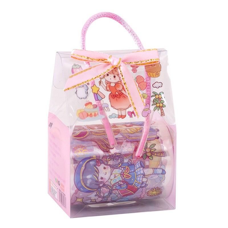 速发可爱手账贴纸胶带幼儿园小朋友奖励礼品创意套装学生儿童礼物