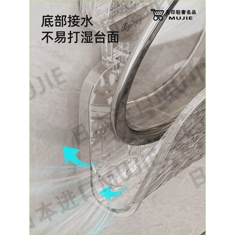 速发進口E吸盘锅盖架免打孔壁挂式厨房置物架菜板收纳架