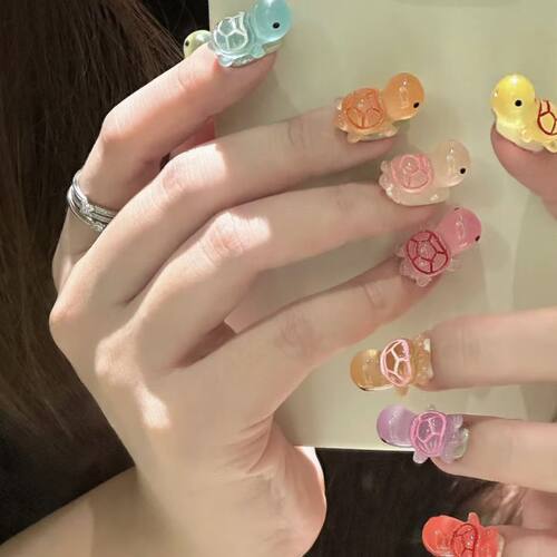 气质甜酷风小乌龟卡通Y2K