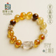 宫里上新黄水晶手链旺财天然多宝金发晶手串女款 高级感生日礼物
