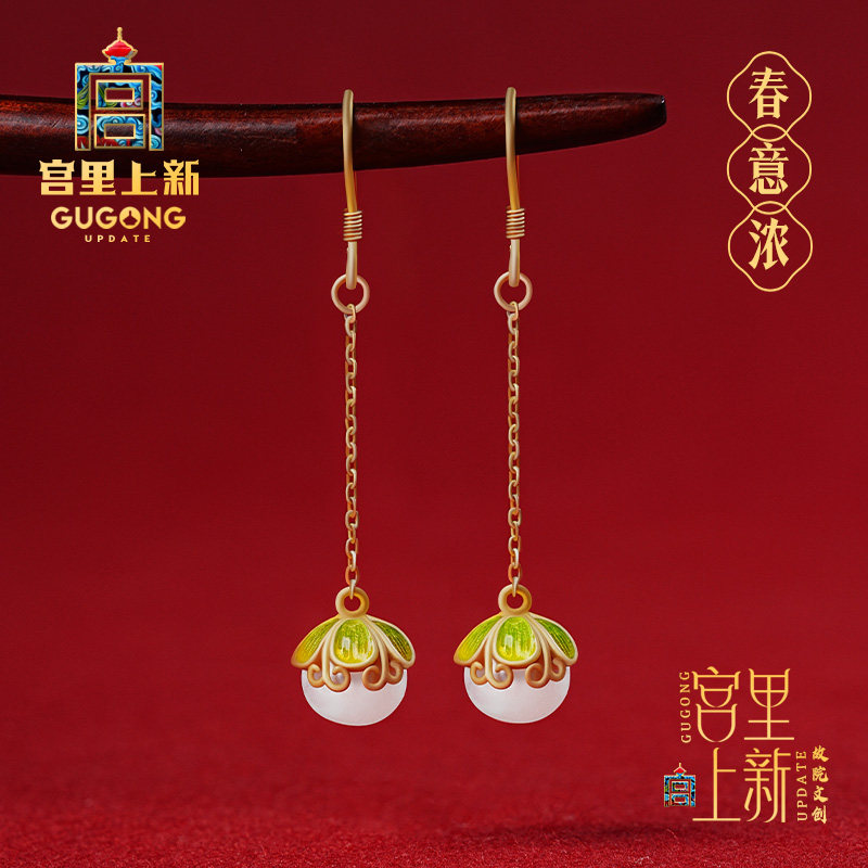 宫里上新正品天然淡水珍珠耳环