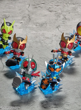 现货 万代 TAMASHII Box Q版 假面骑士 555 空我 歌查德 骑士踢