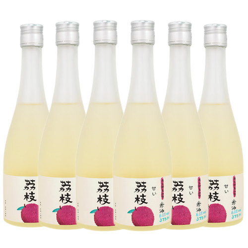 浙一家荔枝果味米酒江南米酿甜酒低度女士微醺糯米酒375ml*6正品