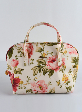 日本复古繁花化妆包大容量2026新款防水便携多功能手包收纳补妆包