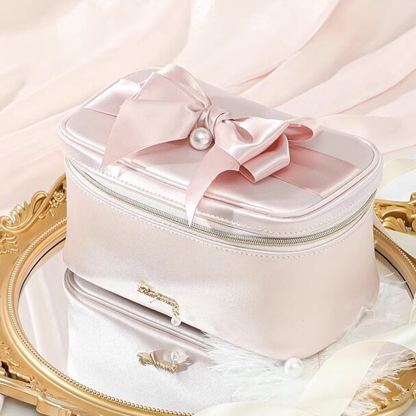 叶柯同款日本Raiponce化妆包女粉色少女心大容量便携多功能收纳包,收纳整理,化妆包,淘宝优惠券,粉丝福利购,淘宝优惠卷