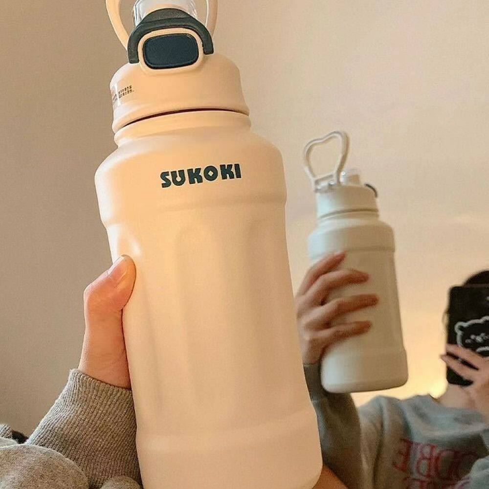 法国Fad Karan大容量保温杯女生高颜值316不锈钢水杯男便携吨吨桶