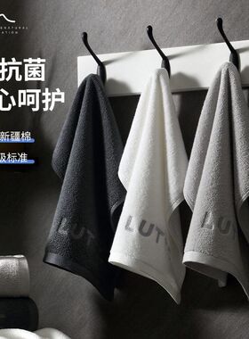 7A抗菌方巾纯棉洗脸家用男女吸水擦手巾正方形小毛巾儿童擦脸面巾