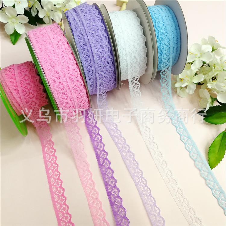 1.5CM钻石蕾丝花边DIY 鲜花包装丝带 饰品辅料