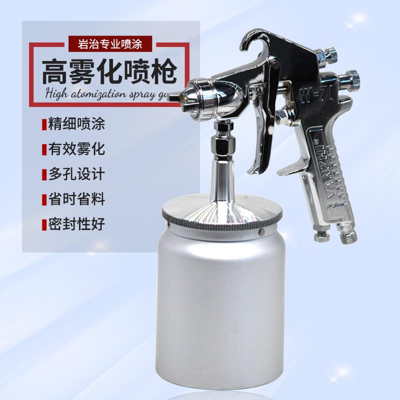 岩治喷漆枪气动油漆喷枪喷涂机汽车家具乳胶漆喷漆工具涂料喷漆壶