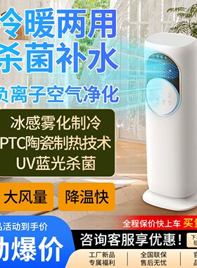 新款冷暖两用移动小空调空调扇家