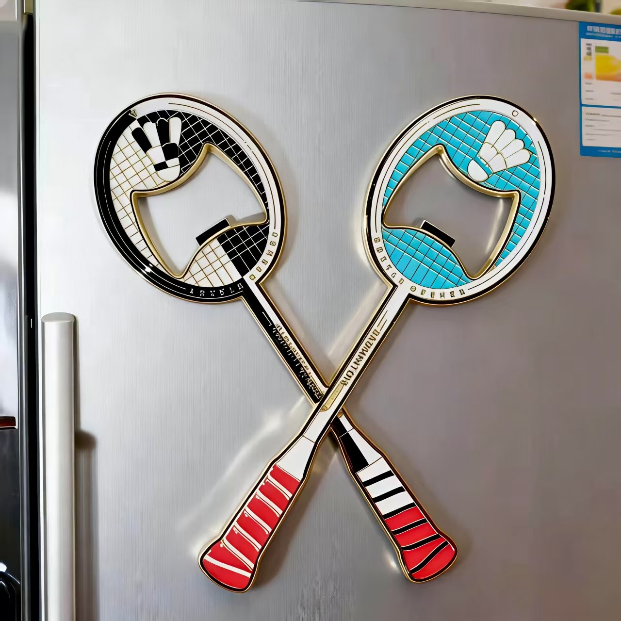 网球羽毛球周边啤酒开瓶器冰箱贴创意礼物瓶起子起瓶器开瓶盖神器,餐饮具,开瓶器,淘宝优惠券,粉丝福利购,淘宝优惠卷