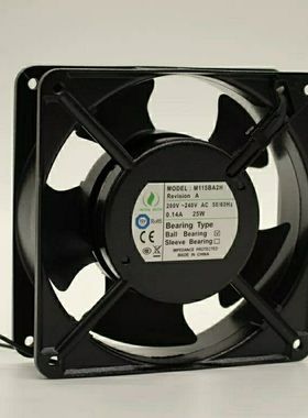 原装MUTUAL MOTOR M115BA2H M115BA1金属风扇H 12CM 200/240V