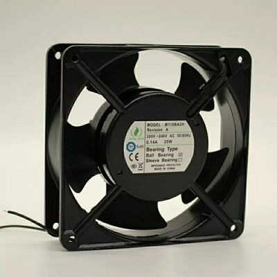 原装MUTUAL MOTOR M115BA2H M115BA1金属风扇H 12CM 200/240V