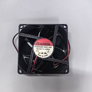 PE80252B1-000C-A99原装SUNON建准 8025 24V 4.8W 大风量散热风扇