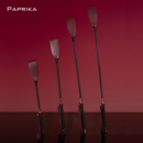 酒红色高端马鞭长鞭小圈实践sp工具多尺寸双层皮拍