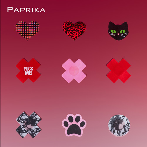 PAPRIKA情侣小众ru贴透气一次性