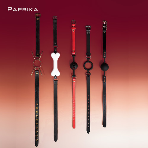 情趣玩具深喉调教带孔堵嘴