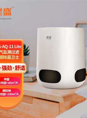 霍尼韦尔霍盛子品牌桌面空气净化器房车办公母婴房除菌异味灰尘除
