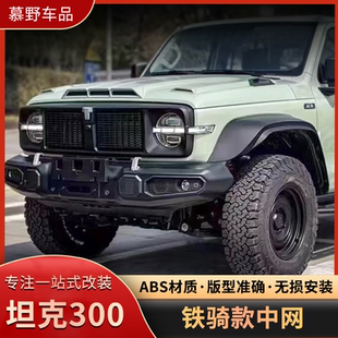 适用于坦克300枫林铁骑铁骑01 02中网前保通风网WEY原车进气格栅