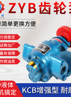 ZYB渣油泵耐磨耐高温齿轮油泵