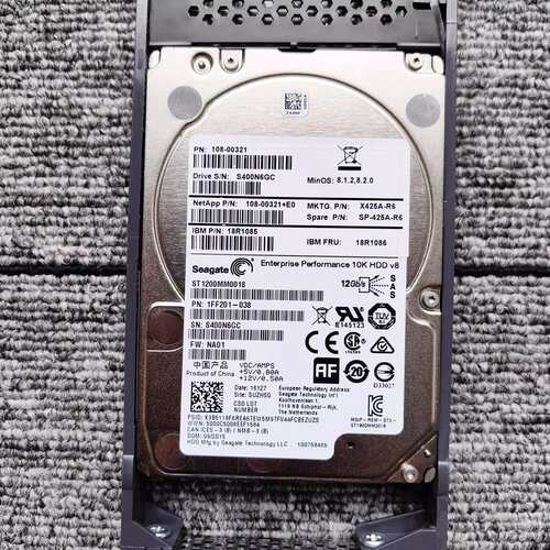 议价NetApp X425A-R6 ST1200MM0018 1可维修