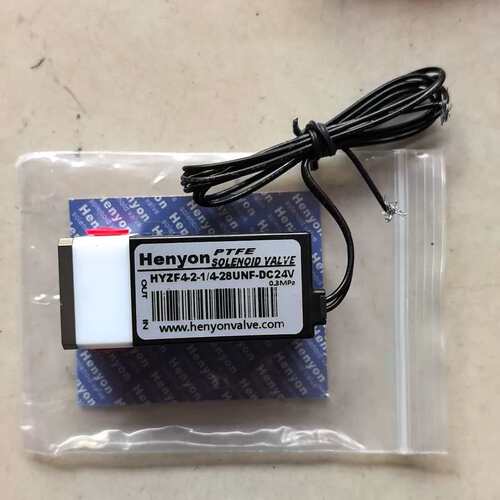 议价Henyon PTFE电磁阀，型号HYZF4-2-1/4-2可维修