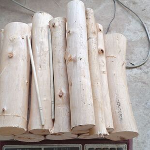 肉桂木柴家用篝火壁炉取暖柴火桂木户外烧烤果木木头干柴露营木材