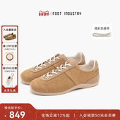 足下工业芭蕾德训鞋 反毛皮休闲舒适运动 男女同款 FOOT INDUSTRY