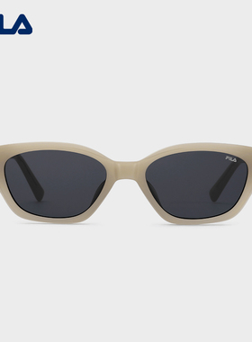 FILA斐乐2024年新款太阳镜女款复古窄宽高级感猫眼男士墨镜28F