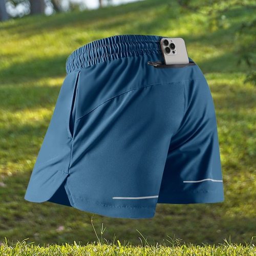 三分裤+速干+冰丝+透气+跑步短裤