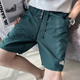短裤 衩冰丝沙滩裤 男士 潮流新款 薄款 痞帅运动大裤 夏季 直筒五分裤 男