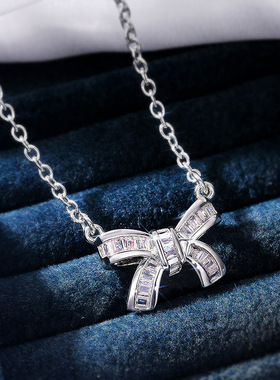 Bow Necklace Temperament Simple Necklace
