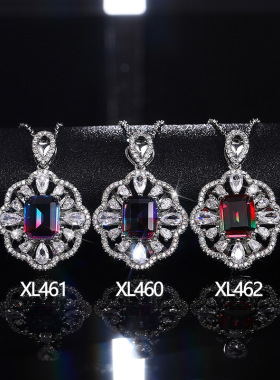 Necklace Exquisite Hollow Flower Necklace Luxury Women's