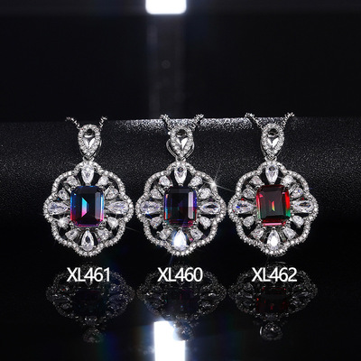 Necklace Exquisite Hollow Flower Necklace Luxury Women's