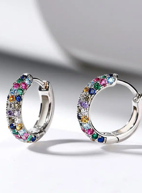 Color Ear Buckle Female Ins Minority Design Sense Advanced