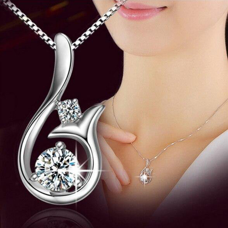 Mermaid Tail Necklace Creative Korean Version Of The Water