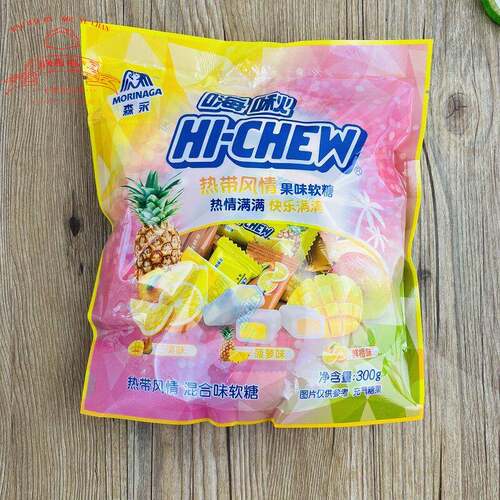 森永嗨啾HI-CHEW香口好嚼水果果汁软糖零食喜糖水蜜桃草莓味