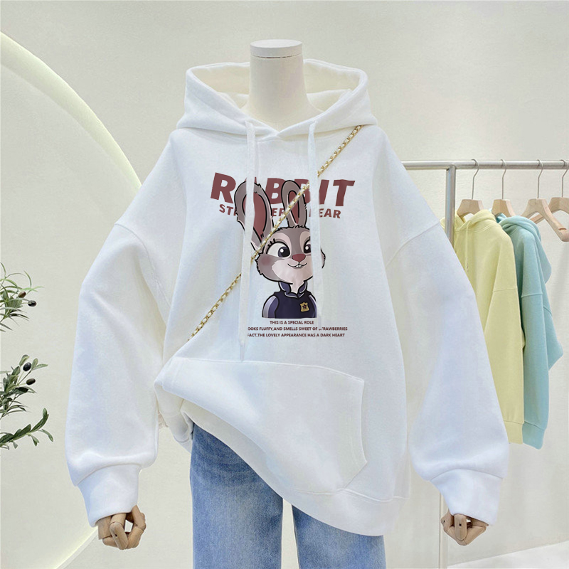 胖mm大尺码遮肉秋冬女装上衣连帽款日系覆古印花厚棉Tins加绒外套