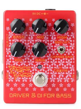 Caline CP-59 Bass Driver + DI Effects Pedal Bass Amp
