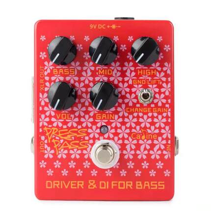 Caline CP-59 Bass Driver + DI Effects Pedal Bass Amp