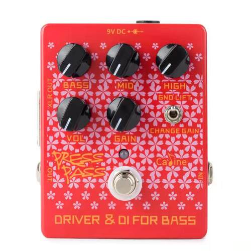 Caline CP-59 Bass Driver + DI Effects Pedal Bass Amp