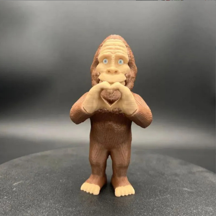 FunnyMiddleFingerBigfoot