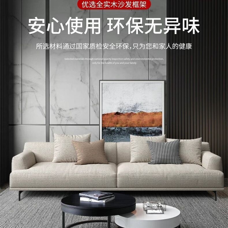 现代简约小户型可拆洗布艺沙发客布艺沙发