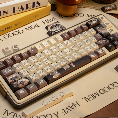 龙乘键帽五面热升华可爱个性